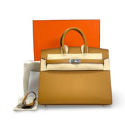Hermes Birkin 25 Sellier Epsom 2S Sesame - Jiaxyk